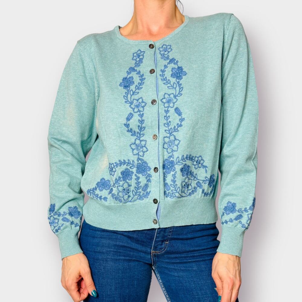 00s Sundance teal cardigan Size‎ XL